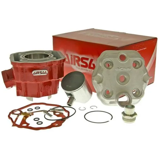 Zylindersatz Zylinderkit Airsal Xtrem 88,3ccm 50mm, 45mm Hub für Piaggio / Derbi Motor D50B0 AS18074