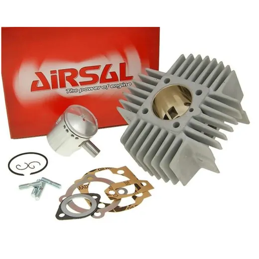 cylinder kit Airsal racing 68.4cc 45mm with long cooling fins for Puch Automatic AS24815