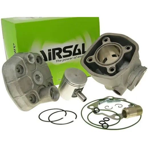 Zylindersatz Zylinderkit Airsal Sport 69,4ccm 47mm, 40mm Grauguss für Derbi EBE EBS AS25272