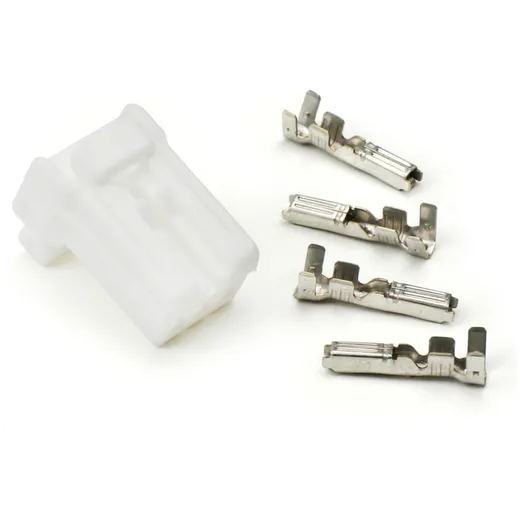Stecker für Kabelbaum BGM PRO, Typ Serie 070 AM, 3 Steckkontakte Buchse für Vespa, Piaggio, Gilera BGM0703FPL