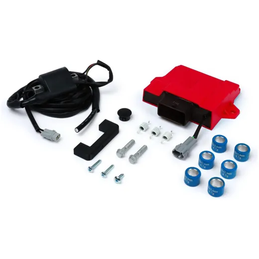 Entdrosselungskit BGM mit ECU / CDI Zündbox für Piaggio Liberty, Zip, Vespa Primavera, Sprint 50 Euro5 -2023 BGM39065