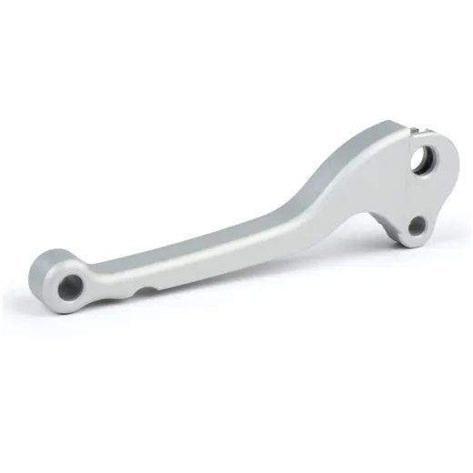 Bremshebel BGM PRO CNC silbern matt ABE, Trommelbremse für Vespa Largeframe 1957-1998 PX, T5, Sprint, Rally, GT BGM4561S