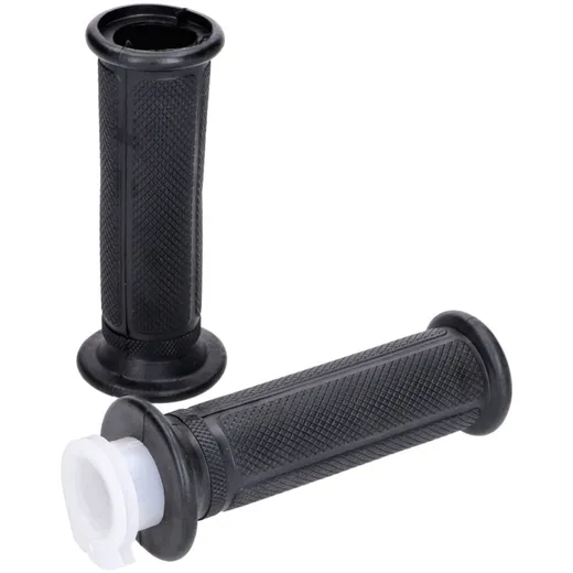 handlebar rubber grip set left and right incl. throttle tube BT12265