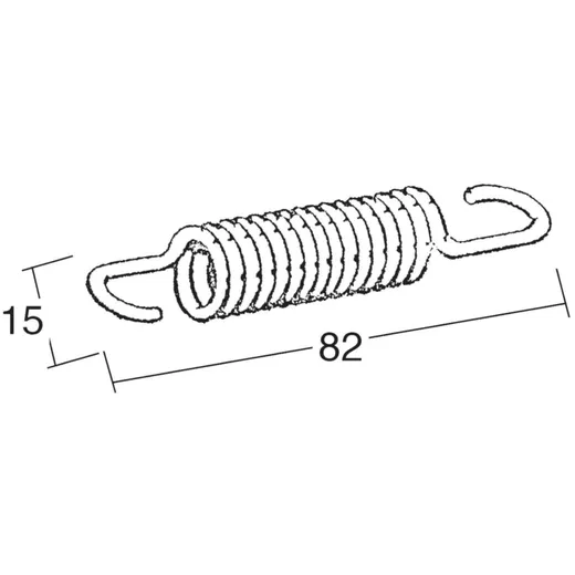 Feder für Hauptständer Buzzetti 82mm BZA30268_1