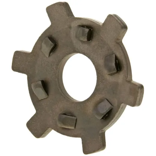 Lüfterrad Sternscheibe / Kickstartermitnehmer / Halter Riemenscheibe Buzzetti für Peugeot 50ccm 2T, 4T BZA30434