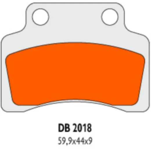brake pads Delta Braking sintered DB2018SR DB2018SRN_1