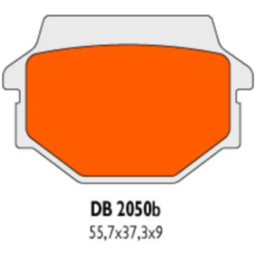 Bremsbeläge Delta Braking Sinter DB2050RD DB2050RDN_2