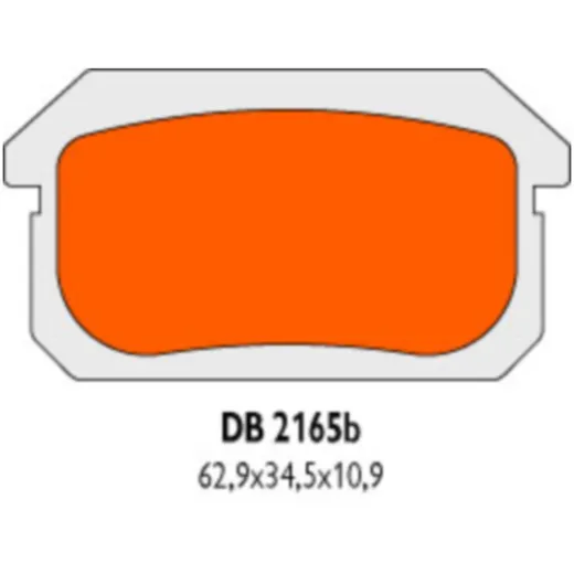 Bremsbeläge Delta Braking Sinter DB2165OR-N DB2165QDN_2