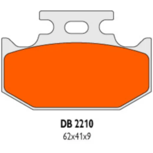 Bremsbeläge Delta Braking Sinter DB2210RDN DB2210RDN_1
