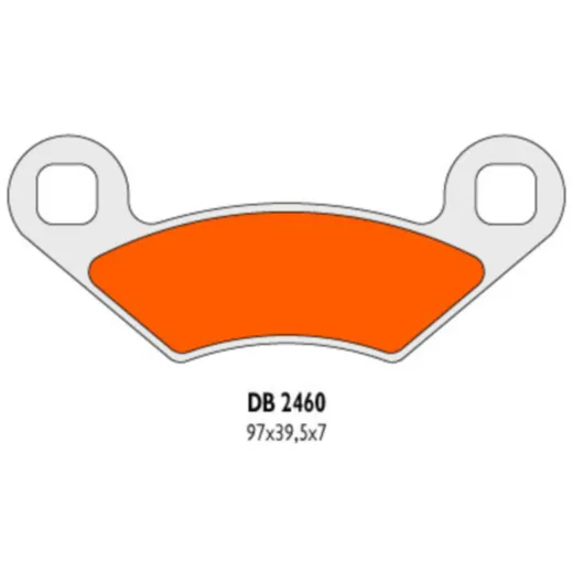Bremsbeläge Delta Braking Sinter DB2460OR-N DB2460QDN_1