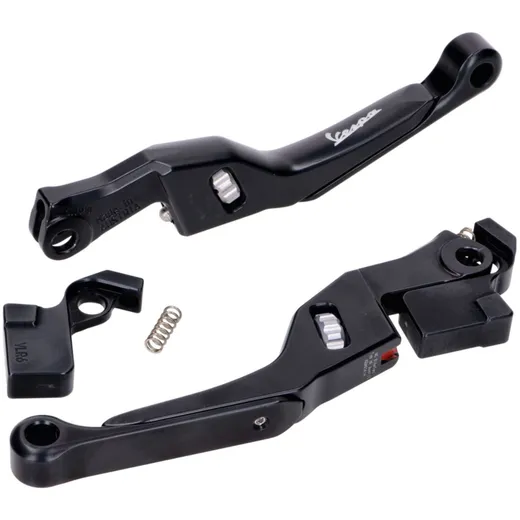 brake lever set aluminum adjustable with ABE for Vespa GTS R_1