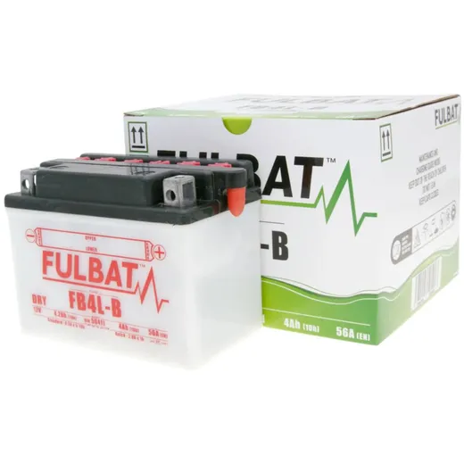 battery Fulbat FB4L-B DRY without acid pack FB550590 battery Fulbat FB4L-B DRY without acid pack FB550590