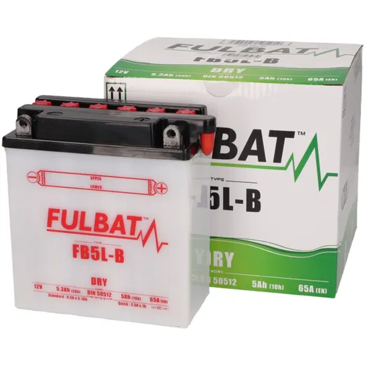 battery Fulbat FB5L-B DRY without acid pack FB550591