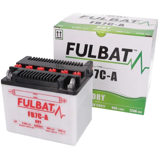battery Fulbat FB7C-A DRY without acid pack FB550593