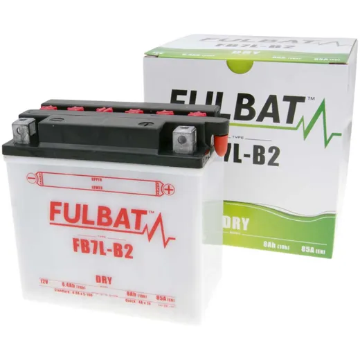 battery Fulbat FB7L-B2 DRY without acid pack FB550595