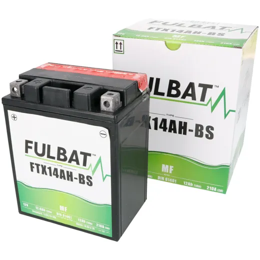 battery Fulbat FTX14AH-BS MF maintenance free FB550606 battery Fulbat FTX14AH-BS MF maintenance free FB550606