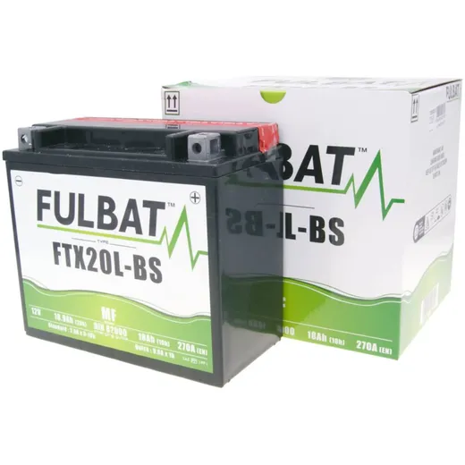 battery Fulbat FTX20L-BS MF maintenance free FB550610 battery Fulbat FTX20L-BS MF maintenance free FB550610