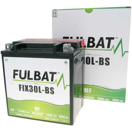 battery Fulbat FIX30L-BS MF maintenance free FB550753