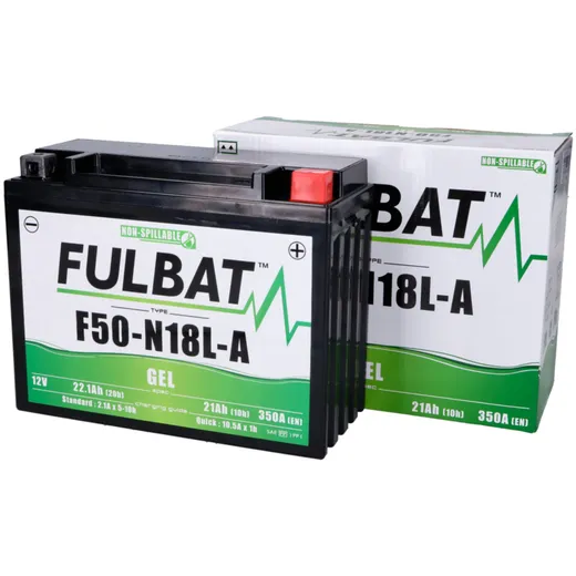 battery Fulbat F50-N18L-A GEL (12N18-3A) FB550833 battery Fulbat F50-N18L-A GEL (12N18-3A) FB550833