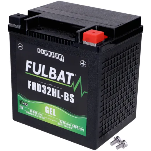 Fulbat FHD32HL-BS GEL battery for Harley Davidson FB550874 Fulbat FHD32HL-BS GEL battery for Harley Davidson FB550874