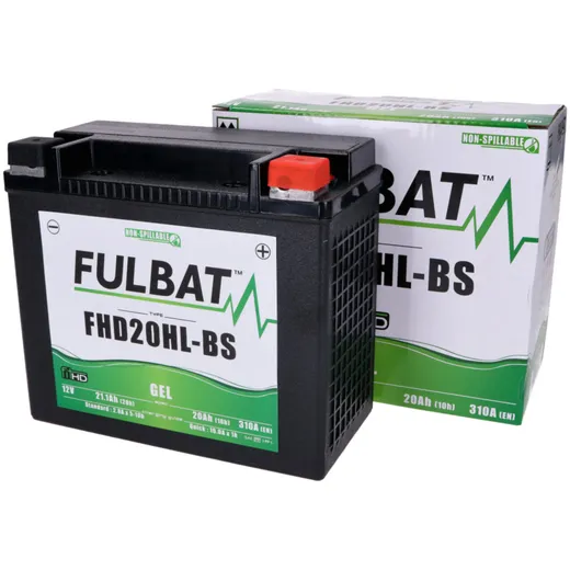 Akku Batterie Fulbat FHD20HL-BS GEL für Harley Davidson FB550881
