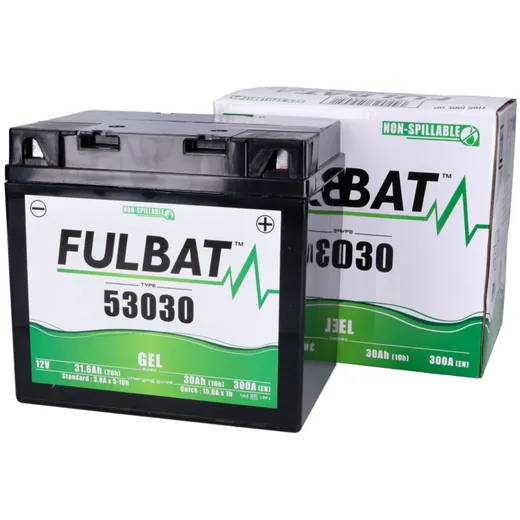battery Fulbat 53030 GEL (F60-N30L-A) FB550945 battery Fulbat 53030 GEL (F60-N30L-A) FB550945
