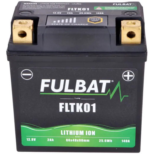Batterie Fulbat FLTK01 Lithium LiFePO4 12V 2Ah 140A FB560501_3