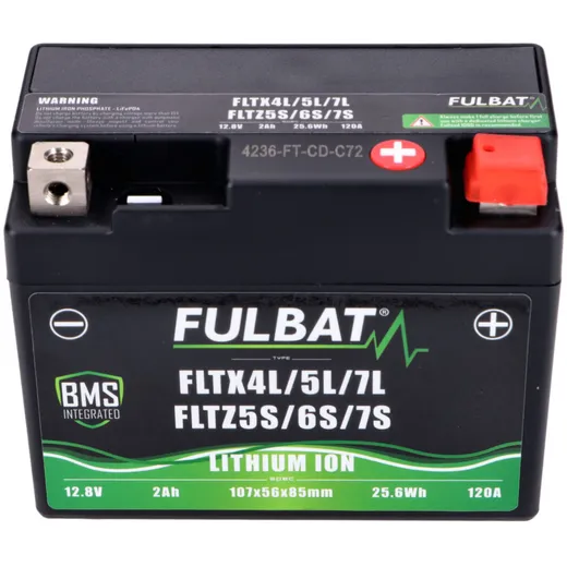 Batterie Fulbat FLTX4L/5L/7L - FLTZ5S/6S/7S Lithium LiFePO4 _3