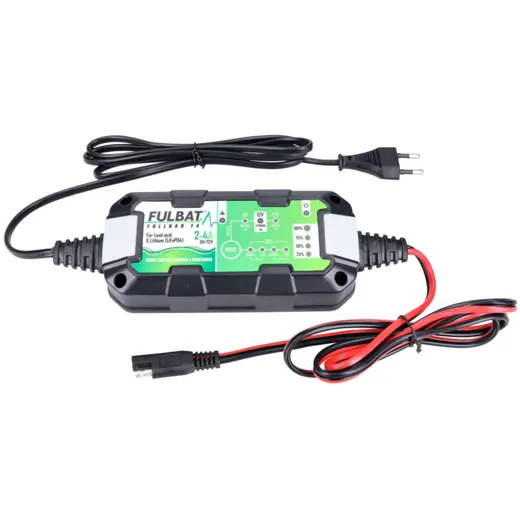 Batterie Ladegerät Fulbat Fulload F4 für 6V, 12V Blei, MF, G_1