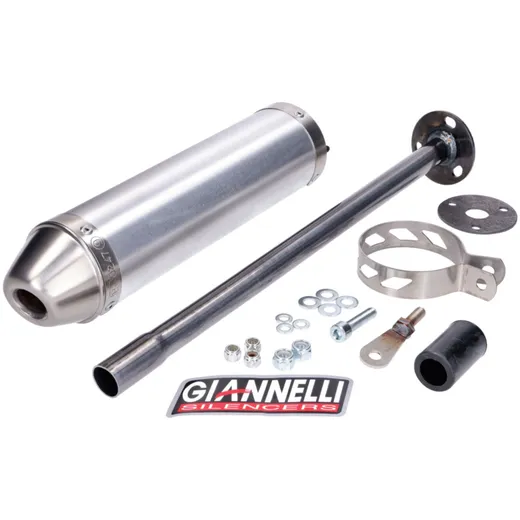 muffler Giannelli aluminum for Derbi GPR 50 Nude, Racing 50, Aprilia RS 50 GI-33647HF