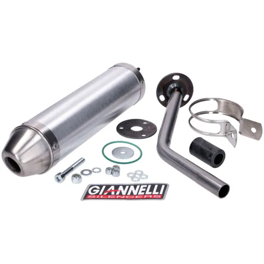 muffler Giannelli aluminum for Aprilia RX 99-04, MX 02-04 GI-34604HF