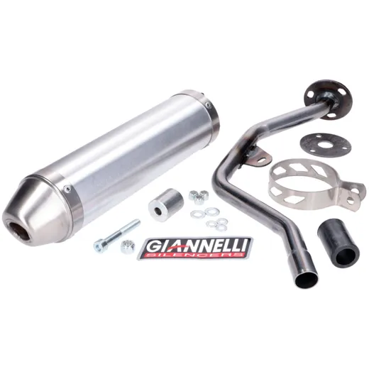 muffler Giannelli aluminum for Yamaha DT 50 R 2004, MBK X Limit 50 GI-34625HF