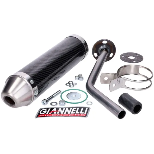 muffler Giannelli carbon for Aprilia RX 50 99-04, MX 50 02-04 GI-34629HF muffler Giannelli carbon for Aprilia RX 50 99-04, MX 50 02-04 GI-34629HF