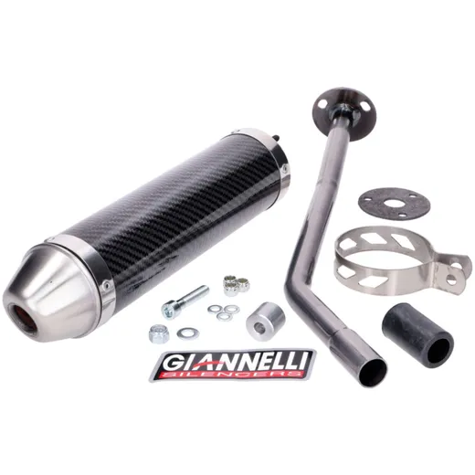 muffler Giannelli carbon for Aprilia RX, SX 50 2006 (D50B, EBE) GI-34646HF