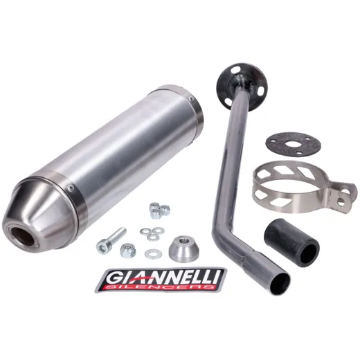 muffler Giannelli aluminum for Derbi DRD Pro 50 SM 06 GI-34649HF muffler Giannelli aluminum for Derbi DRD Pro 50 SM 06 GI-34649HF