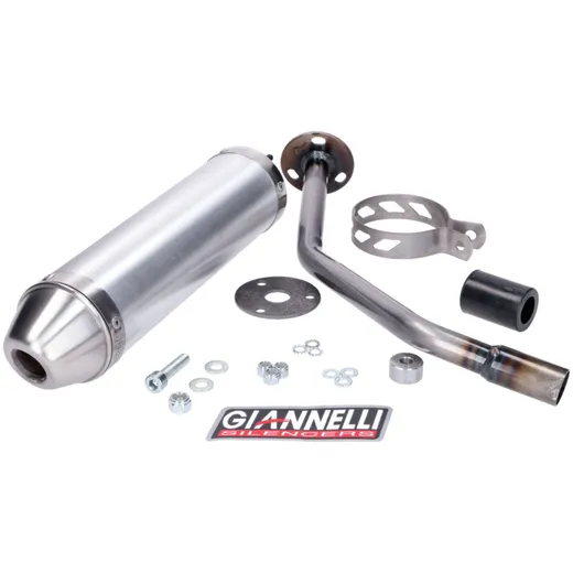 muffler Giannelli aluminum for Beta RR 50 GI-34689HF muffler Giannelli aluminum for Beta RR 50 GI-34689HF