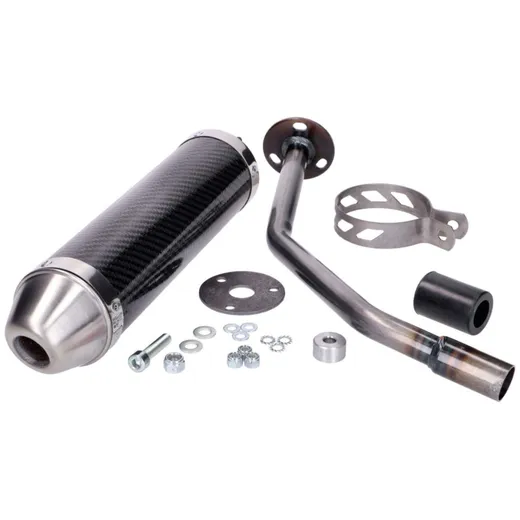 muffler Giannelli carbon for Beta RR 50 GI-34690HF