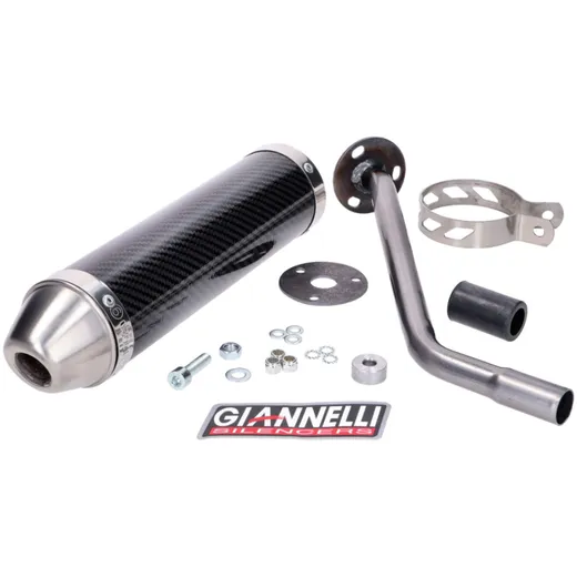 muffler Giannelli carbon for Beta RR 50 Enduro, Motard 12-16, Enduro 50 Factory 15-16 GI-34692HF