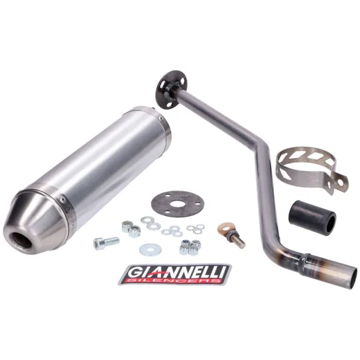 muffler Giannelli aluminum for KSR Moto TR 50 SM, X 14-16 GI-34695HF muffler Giannelli aluminum for KSR Moto TR 50 SM, X 14-16 GI-34695HF