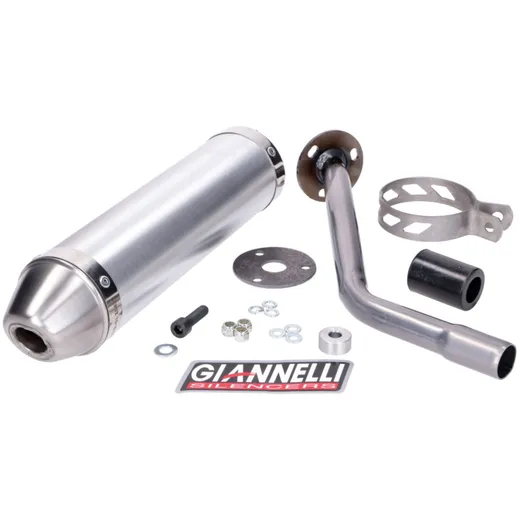 muffler Giannelli aluminum for Beta RR Enduro Motard 50 18-20 GI-34701HF muffler Giannelli aluminum for Beta RR Enduro Motard 50 18-20 GI-34701HF