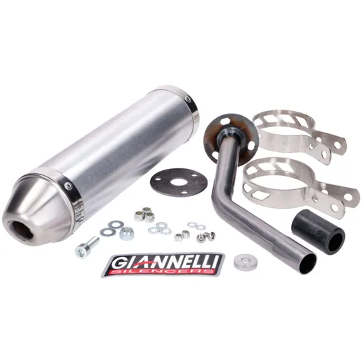 muffler Giannelli aluminum for Fantic Motor Enduro 50 Casa, Performance 2018 GI-34703HF