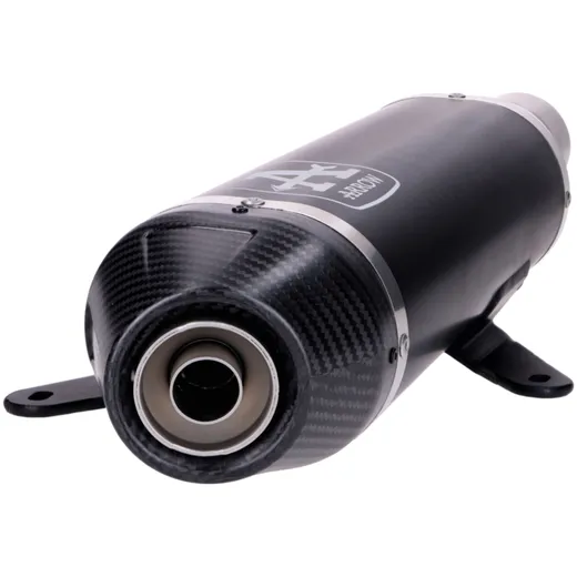 Auspuff Arrow Urban mit Katalysator schwarz für Vespa GTS 31_3