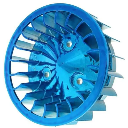 fan wheel blue for Minarelli horizontal, Keeway, CPI, 1E40QMB IP12119 fan wheel blue for Minarelli horizontal, Keeway, CPI, 1E40QMB IP12119