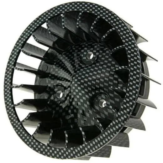 fan wheel carbon optic for Minarelli horizontal, Keeway, CPI, 1E40QMB IP12122