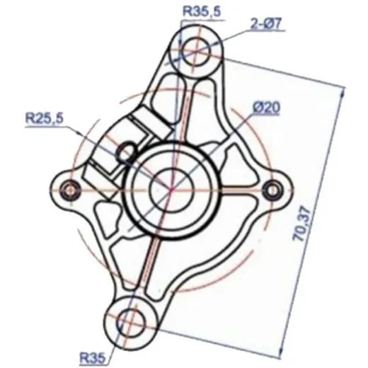 Anlassermotor für Kymco / SYM liegende Motoren IP15321_1