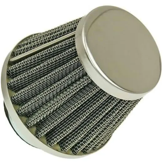 air filter Power 35mm carburetor connection chrome IP16660