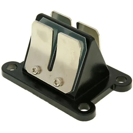reed valve assy / membrane block for Minarelli AM, Generic, KSR-Moto, Keeway, Motobi, Ride, CPI, 1E40MA, 1E40MB IP22762 reed valve assy / membrane block for Minarelli AM, Generic, KSR-Moto, Keeway, Motobi, Ride, CPI, 1E40MA, 1E40MB IP22762