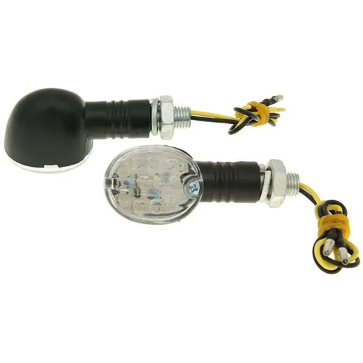 Indikator Blinker Set M10 LED Drop schwarz IP24490 Indikator Blinker Set M10 LED Drop schwarz IP24490