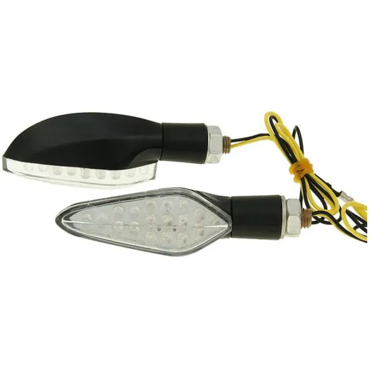 Indikator Blinker Set M10 LED Shadow schwarz IP24493 Indikator Blinker Set M10 LED Shadow schwarz IP24493