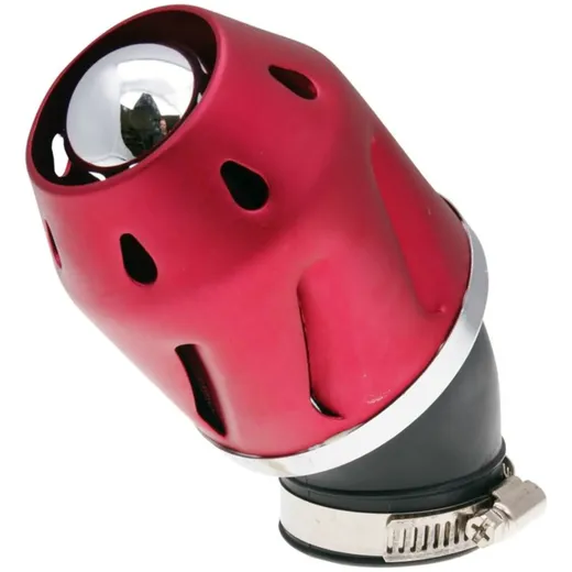 air filter Grenade red bent version 42mm carb connection IP32238